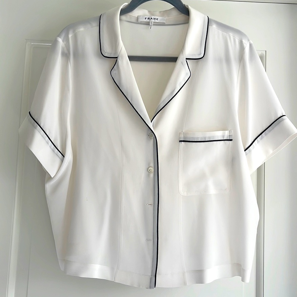 COPY - Frame Pajama-style top — silk